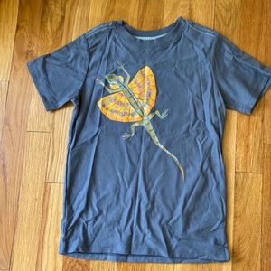 Tea Collection t-shirt with lizard, size 8
